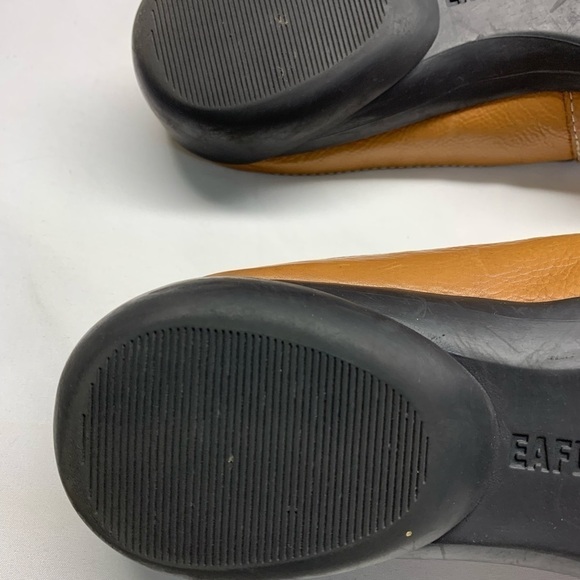 Enzo Angiolini Leather Mules Camel Colour Size 6 M - Picture 8 of 9